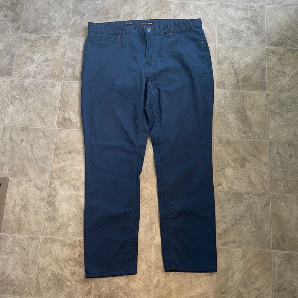 Michael Kors Parker Slim Fit Pants 36/30 stretchy
